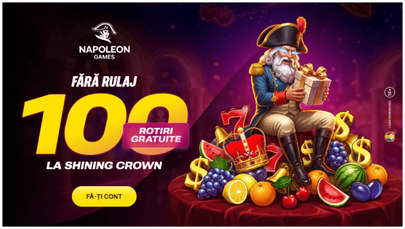 napoleon games rotiri gratuite